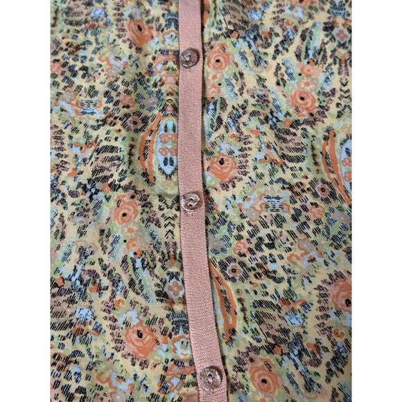 J JILL Cardigan Sweater Cotton Silk Blend MEDIUM Lot Of 2 Light Vneck Casual - Picture 6 of 9